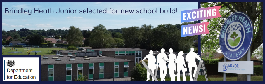 Brindley Heath Junior selected for new school build!